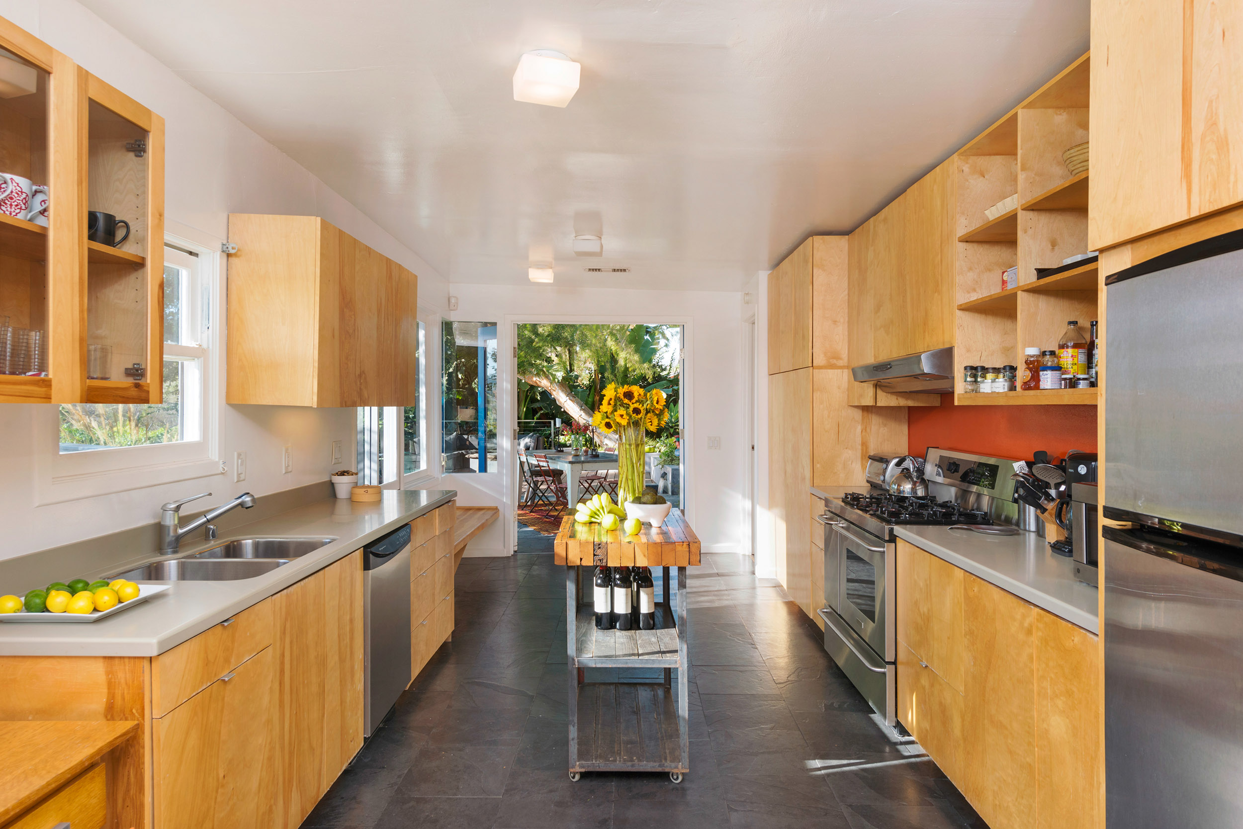 Parson Architecture Franklin Hills Midcentury Modern Kitchen
