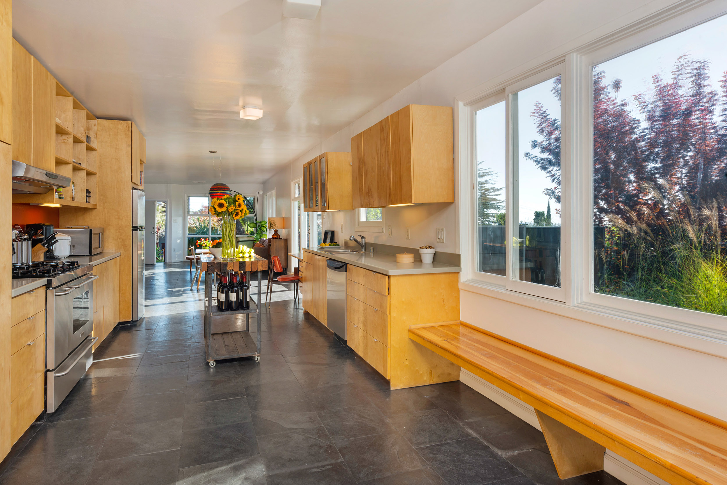 Parson Architecture Franklin Hills Midcentury Modern Kitchen