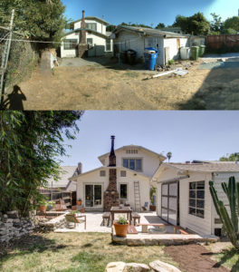 Parson Architecture Highland Park Craftsman Restoration Exterior Before After