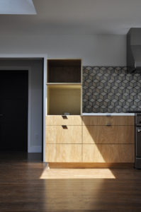 Parson Architecture Oxford Square Renovation Addition Traditional Modern Kitchen Custom Tile