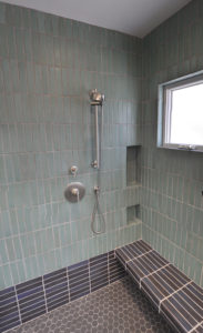 Parson Architecture Oxford Square Renovation Addition Traditional Modern Bath Custom Tile